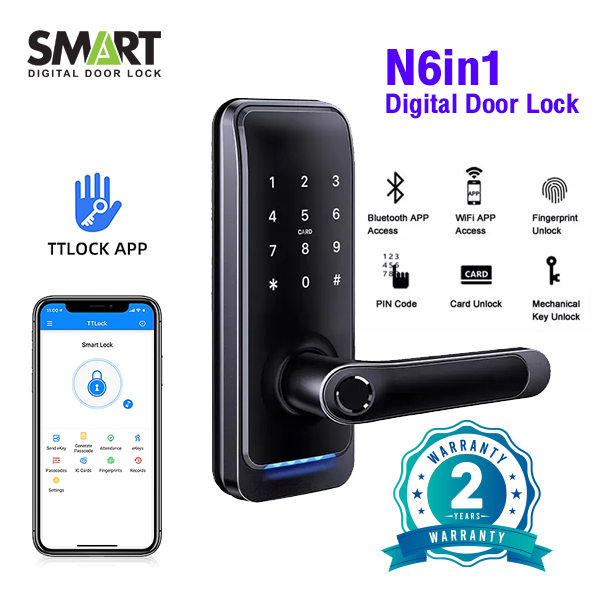digital door lock smart N6in1_01
